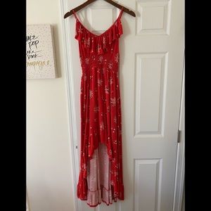Express bandana print maxi dress Sz S